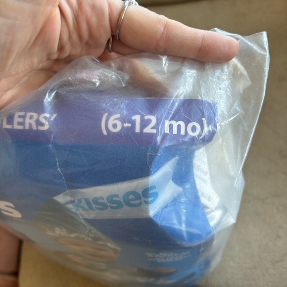 Brand New Hershey Kiss Infant Baby Halloween Costume Metallic Silver Chocolate - Picture 10 of 12